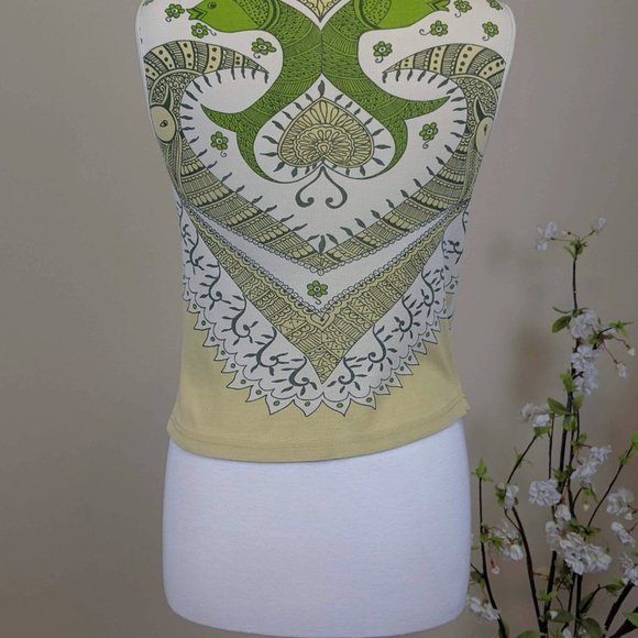 Castro Trend Sleeveless Damask Bohemian Print Small Size - Picture 4 of 15